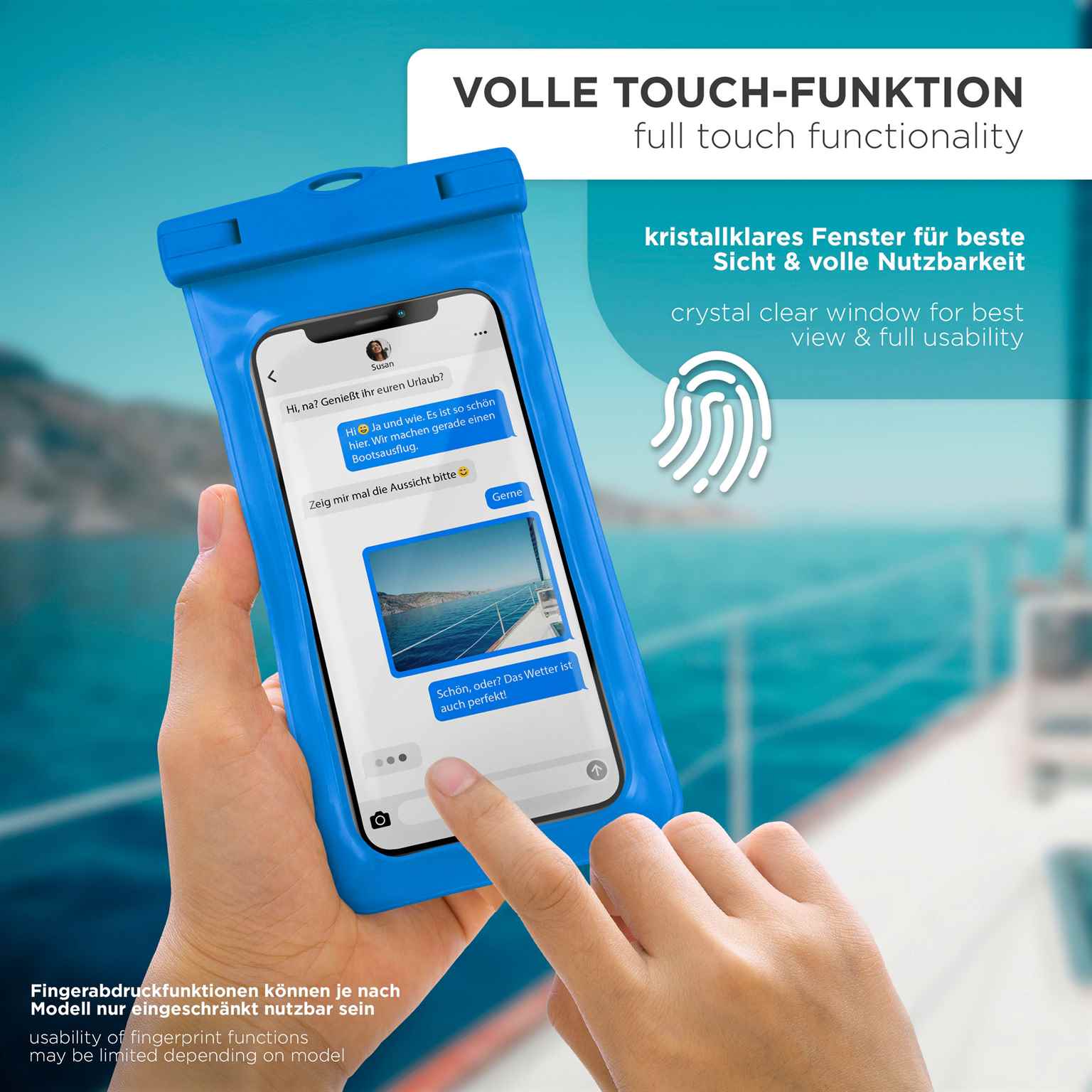 ONEFLOW Beach Bag Honor X6a wasserdichte Hülle – Weiteres Produktbild 3