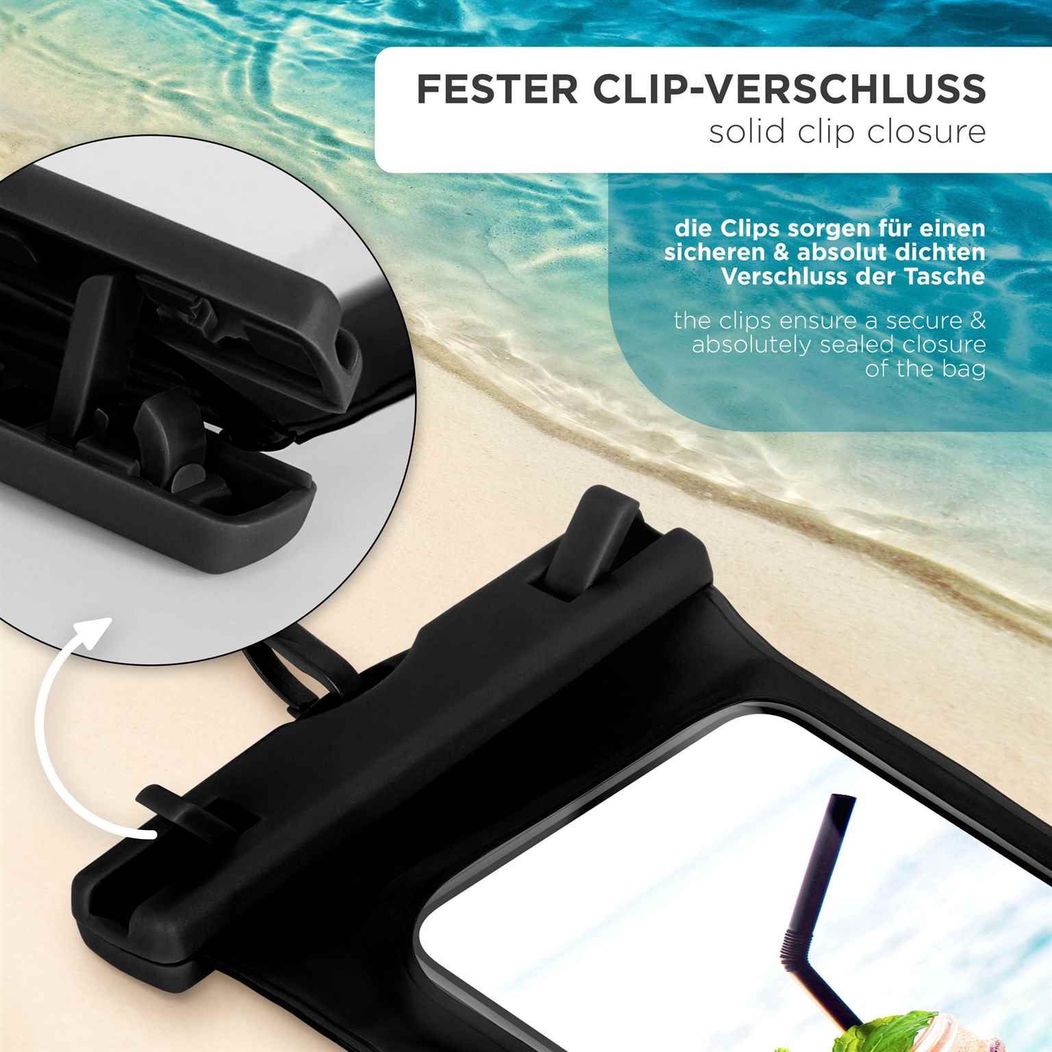 ONEFLOW Beach Bag Huawei Pura 70 Ultra wasserdichte Hülle – Weiteres Produktbild 2
