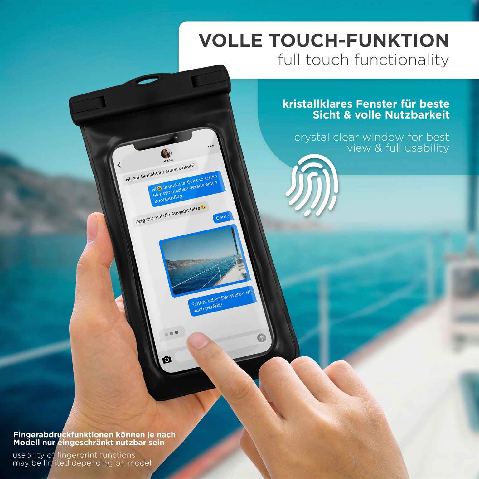 ONEFLOW Beach Bag Huawei Pura 70 Ultra wasserdichte Hülle – Weiteres Produktbild 3
