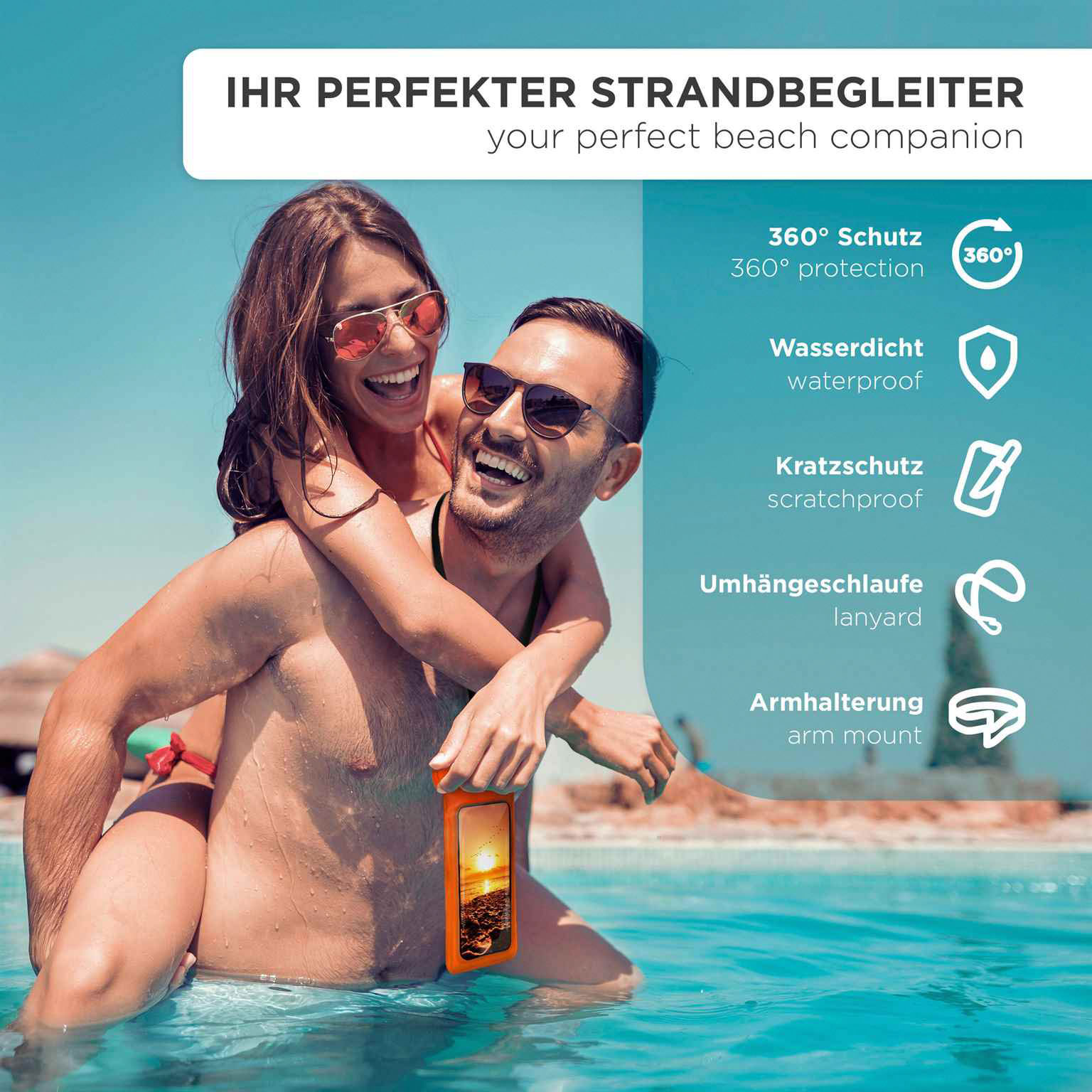 ONEFLOW Beach Bag Honor Magic V5 wasserdichte Hülle – Weiteres Produktbild 1