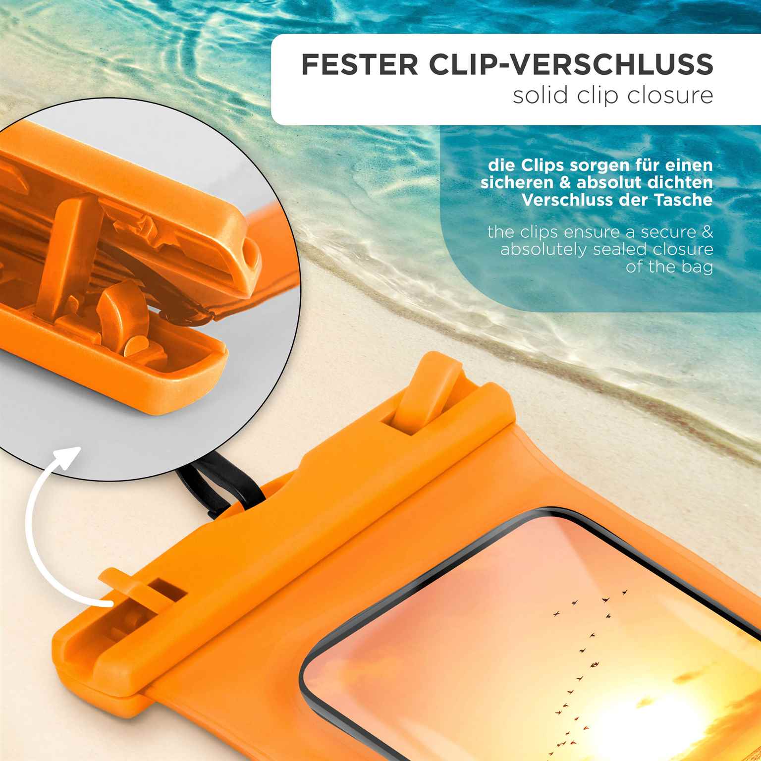 ONEFLOW Beach Bag Motorola Edge 50 Fusion wasserdichte Hülle – Weiteres Produktbild 2