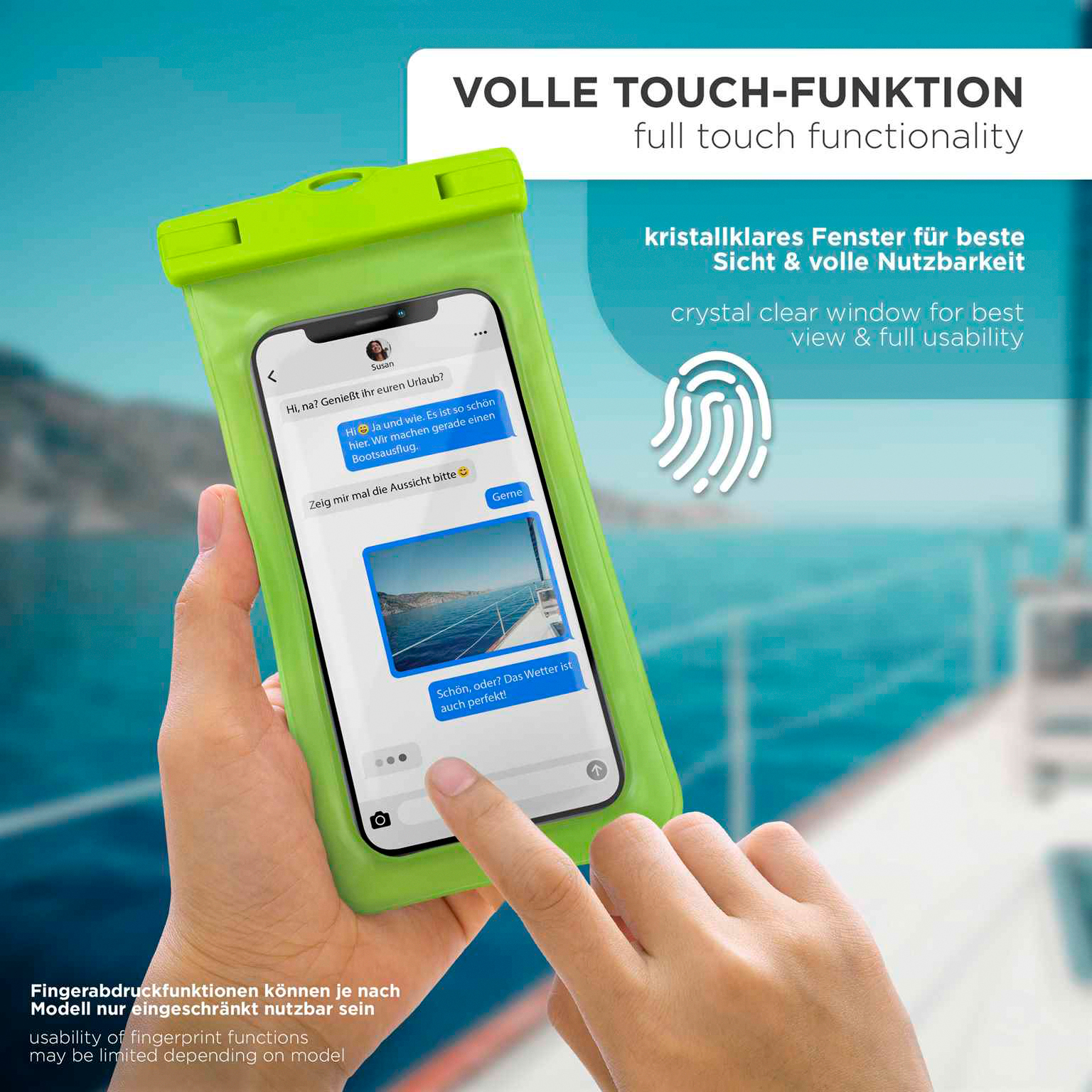 ONEFLOW Beach Bag Motorola ThinkPhone wasserdichte Hülle – Weiteres Produktbild 3
