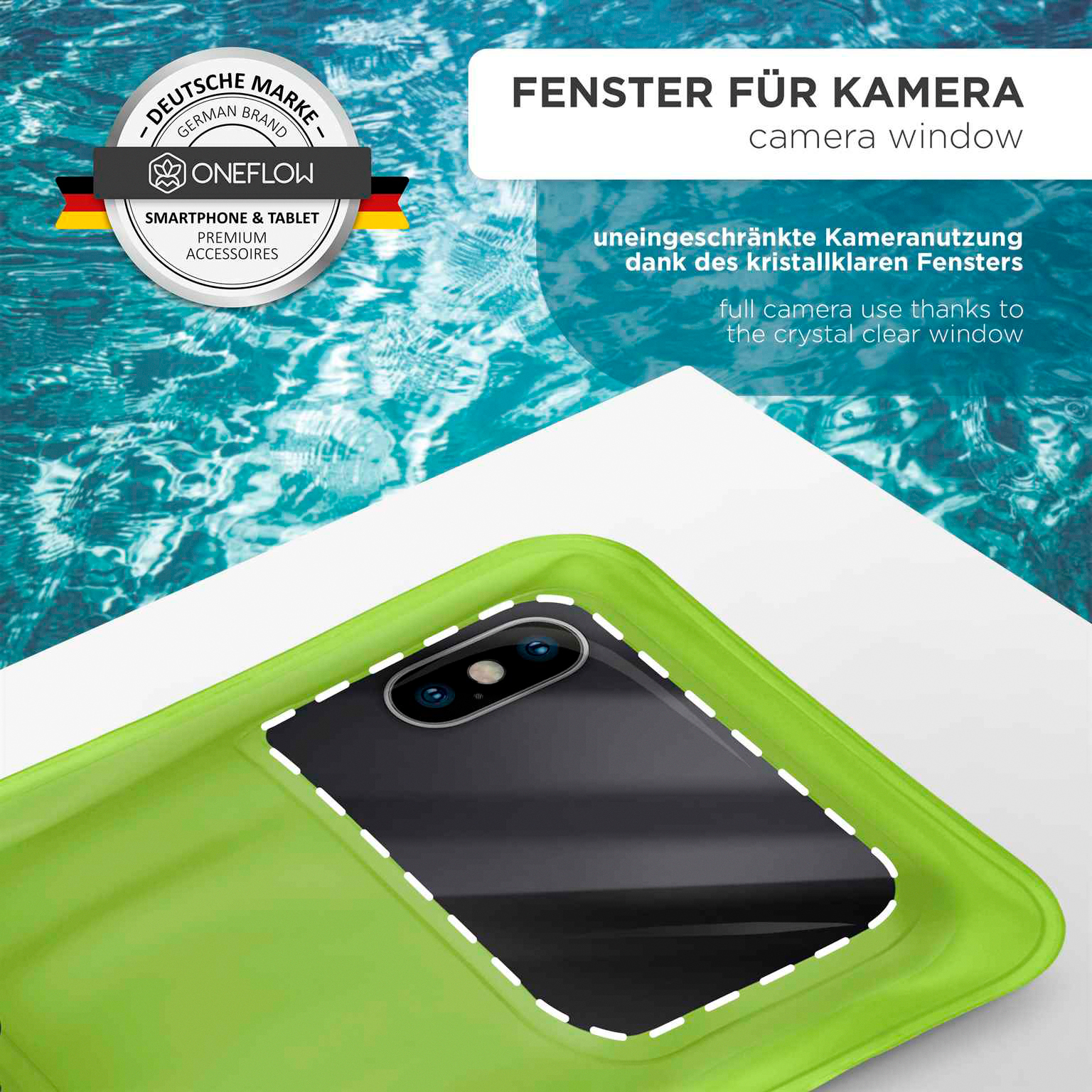 ONEFLOW Beach Bag Nokia G11 Plus wasserdichte Hülle – Weiteres Produktbild 5 ONEFLOW Beach Bag Nokia G11 Plus wasserdichte Hülle – Weiteres Produktbild 5