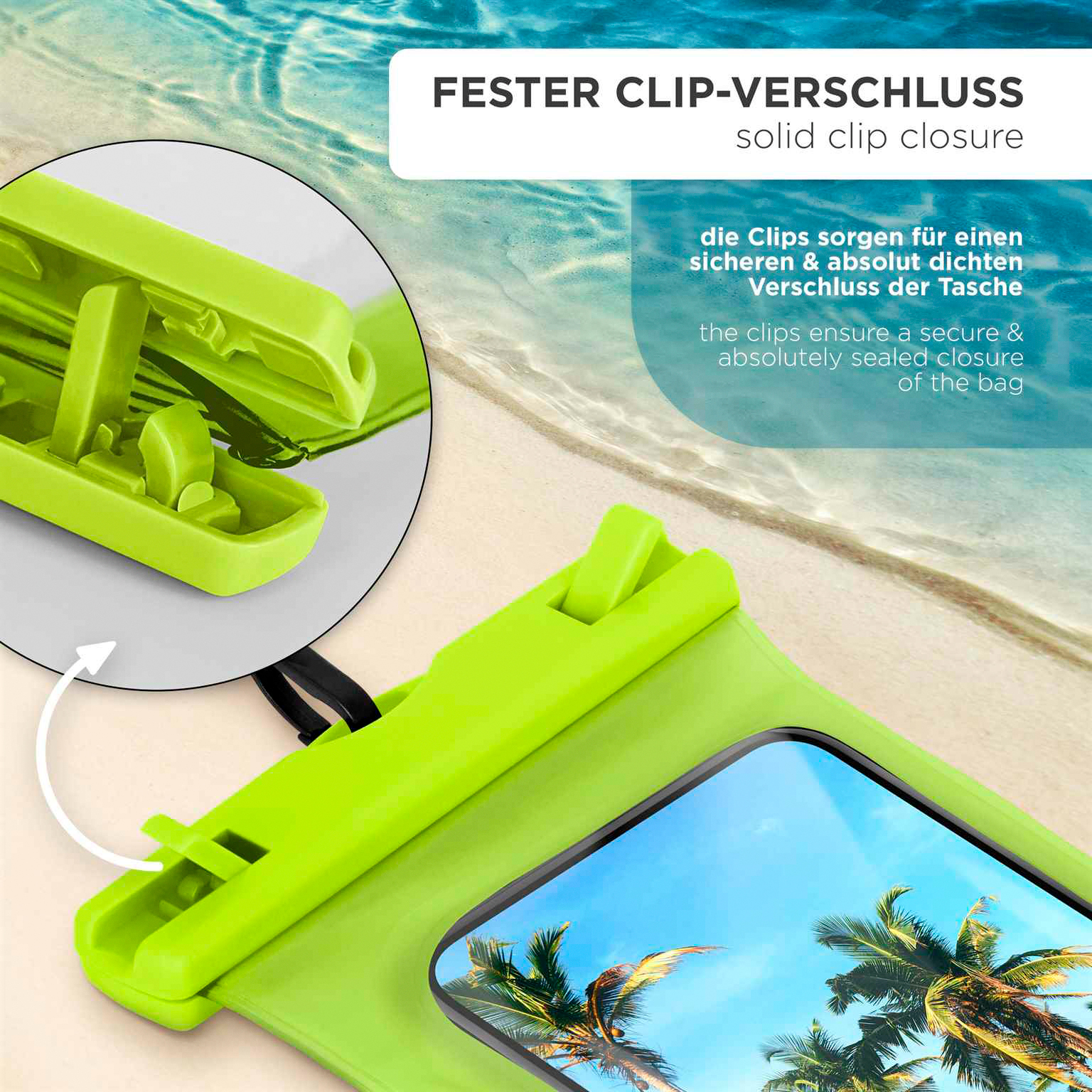 ONEFLOW Beach Bag Nokia G22 wasserdichte Hülle – Weiteres Produktbild 2