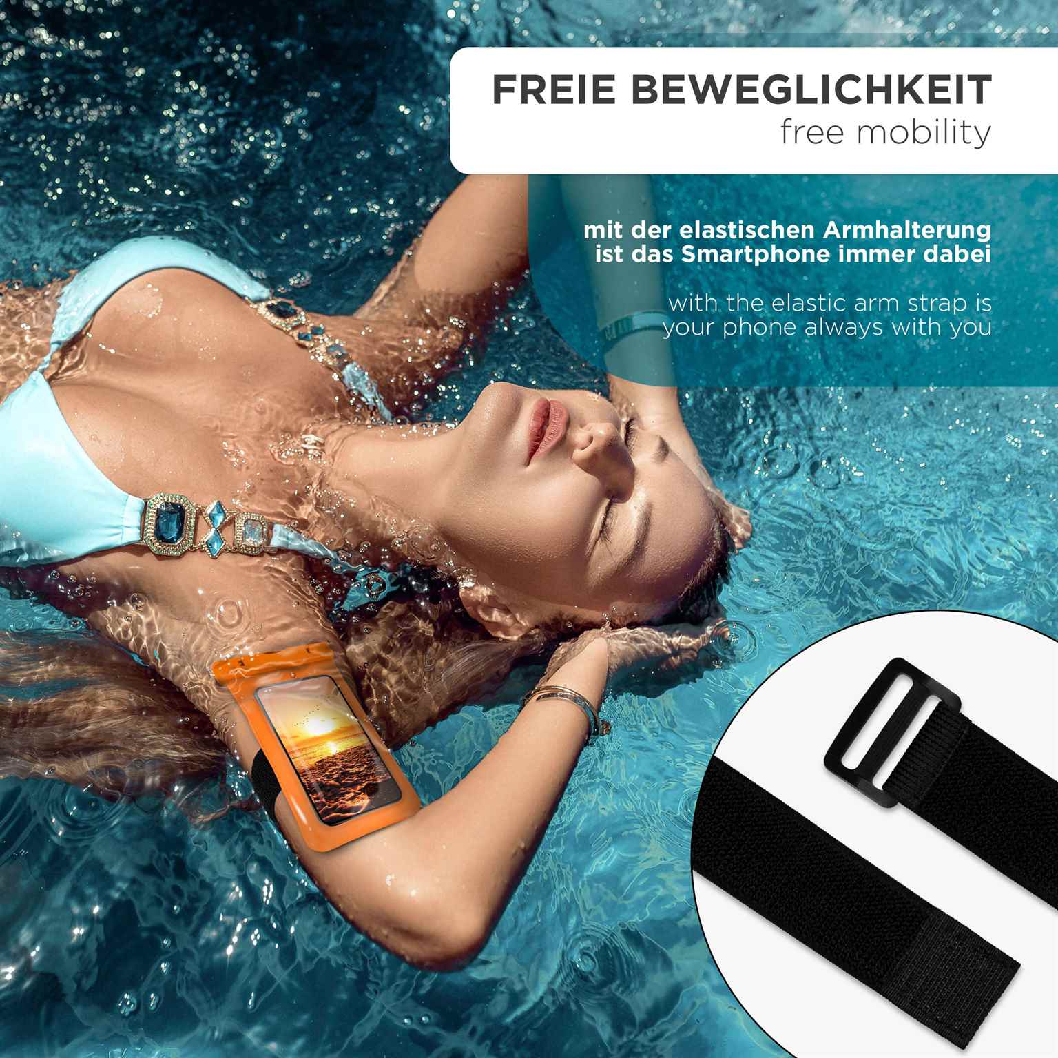 ONEFLOW Beach Bag Realme 12 Pro 5G wasserdichte Hülle – Weiteres Produktbild 6