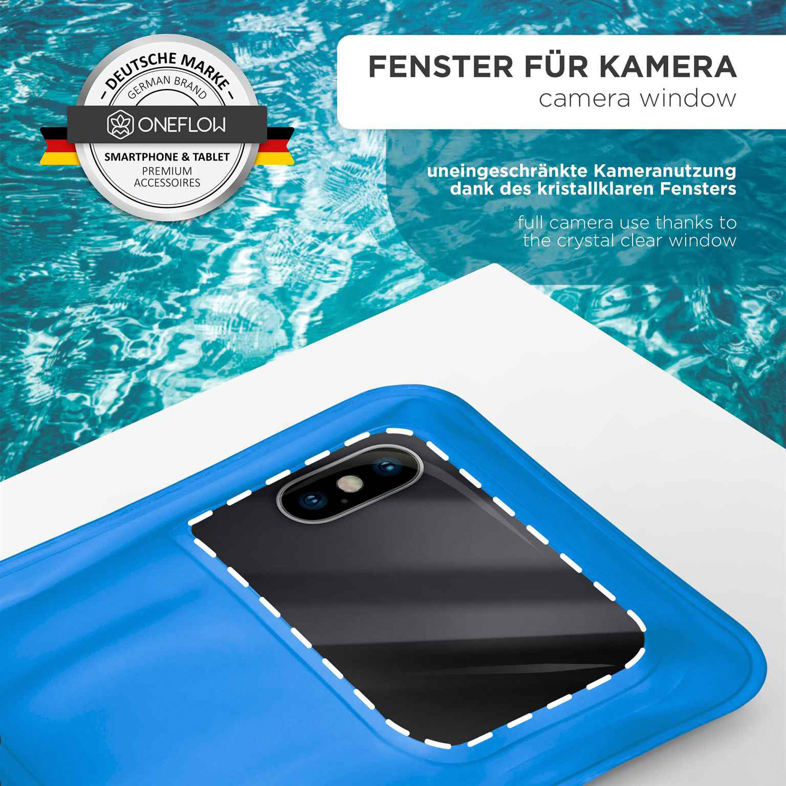 ONEFLOW Beach Bag Samsung Galaxy A7 (2018) wasserdichte Hülle – Weiteres Produktbild 5 ONEFLOW Beach Bag Samsung Galaxy A7 (2018) wasserdichte Hülle – Weiteres Produktbild 5