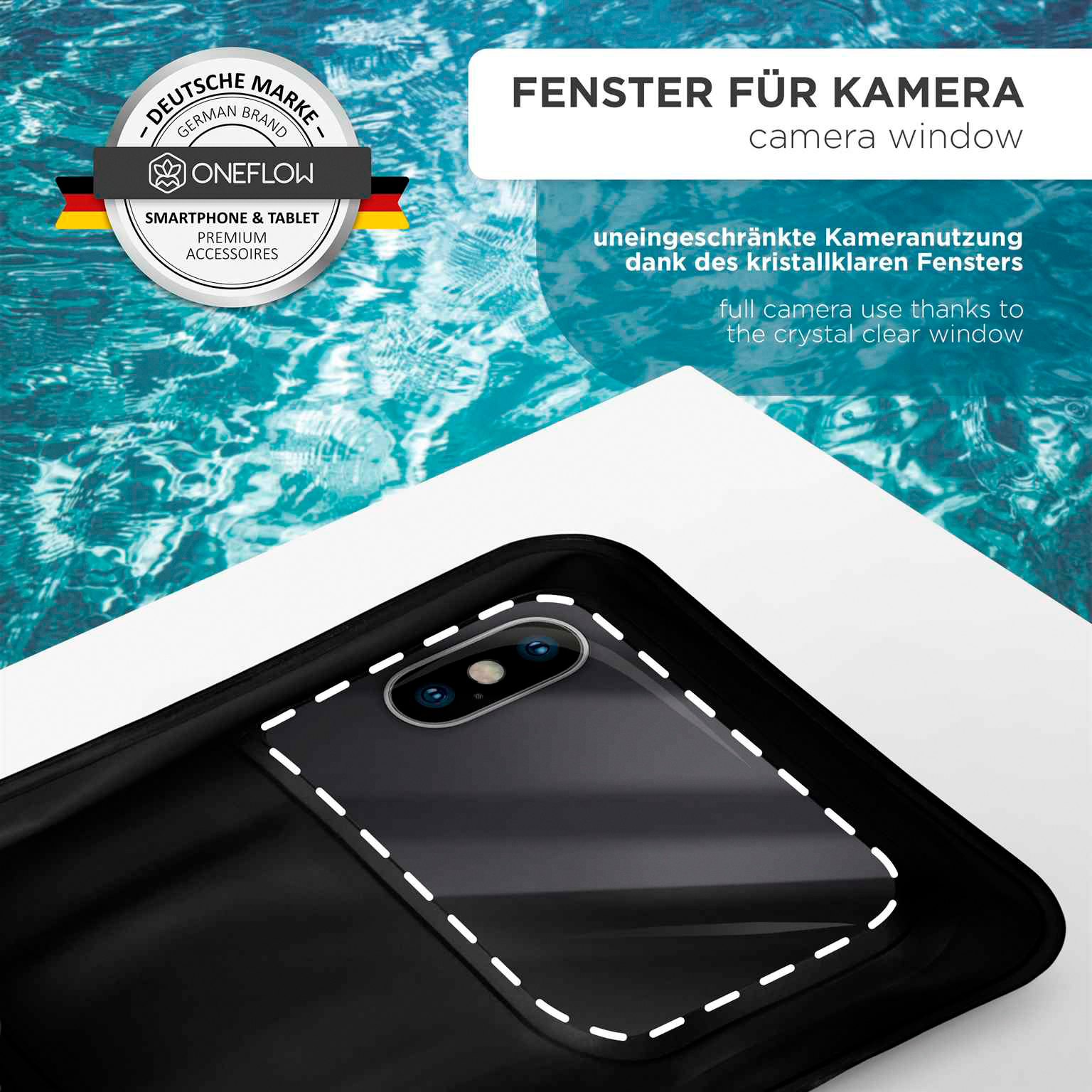 ONEFLOW Beach Bag Redmi Note 12 Pro (4G) wasserdichte Hülle – Weiteres Produktbild 4