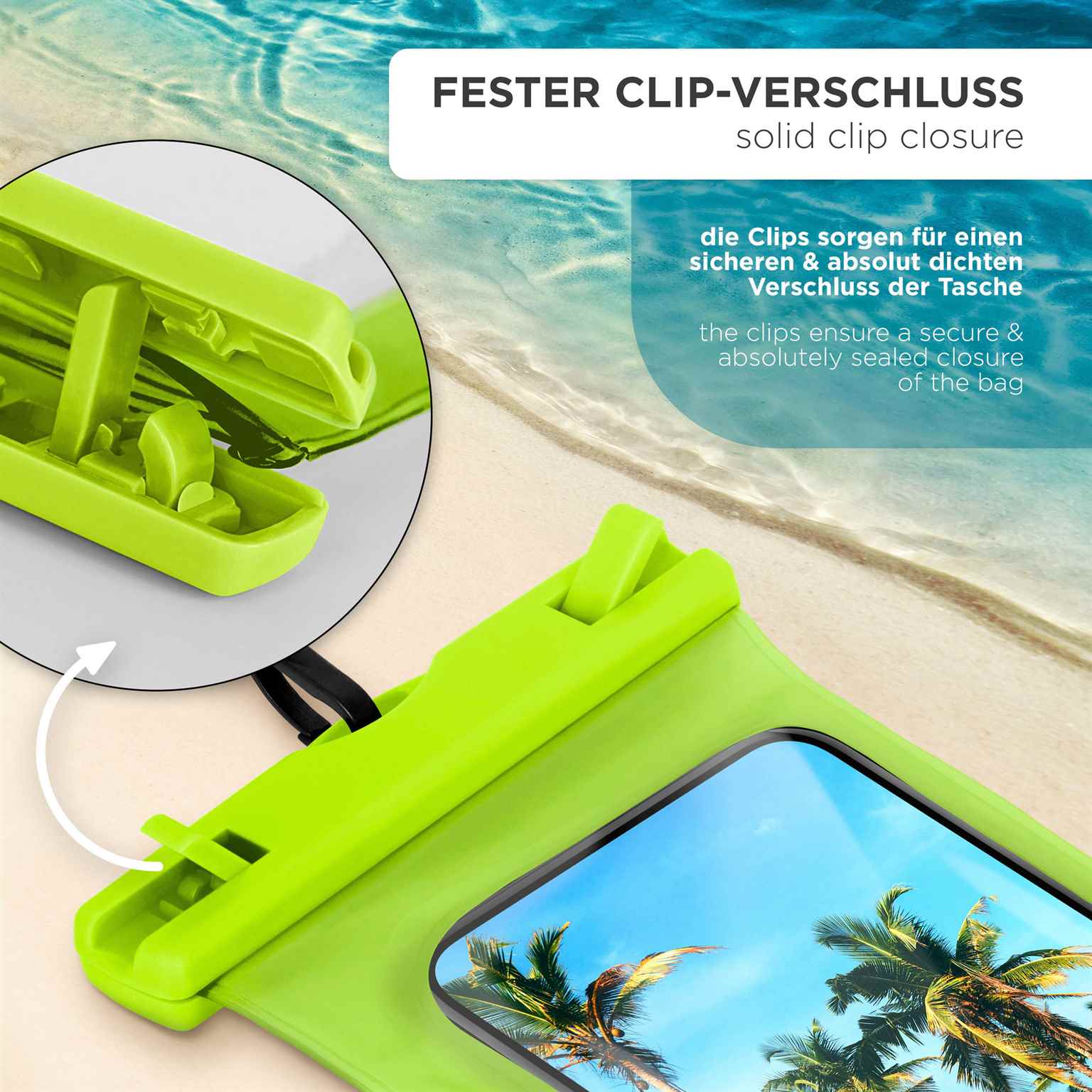 ONEFLOW Beach Bag ZTE Blade A73 (4G) wasserdichte Hülle – Weiteres Produktbild 3 ONEFLOW Beach Bag ZTE Blade A73 (4G) wasserdichte Hülle – Weiteres Produktbild 3