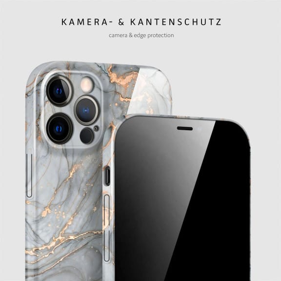 ONEFLOW Bliss Cover iPhone 12 Marmor Muster – Weiteres Produktbild 2 ONEFLOW Bliss Cover iPhone 12 Marmor Muster – Weiteres Produktbild 2