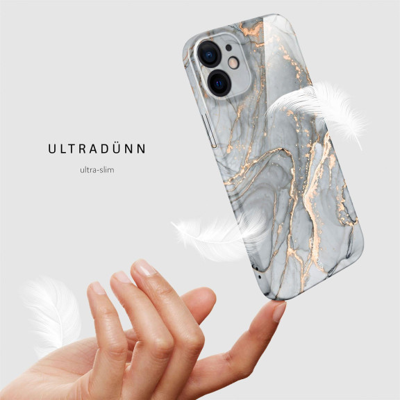 ONEFLOW Bliss Cover iPhone 12 Marmor Muster – Weiteres Produktbild 5 ONEFLOW Bliss Cover iPhone 12 Marmor Muster – Weiteres Produktbild 5