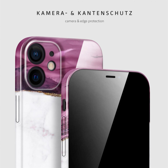 ONEFLOW Bliss Cover iPhone 12 Marmor Muster – Weiteres Produktbild 2
