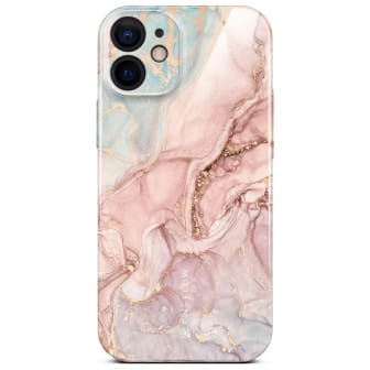 ONEFLOW Bliss Cover iPhone 12 Marmor Muster – Rose Serenity ONEFLOW Bliss Cover iPhone 12 Marmor Muster – Rose Serenity