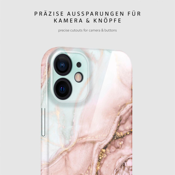 ONEFLOW Bliss Cover iPhone 12 Marmor Muster – Weiteres Produktbild 7