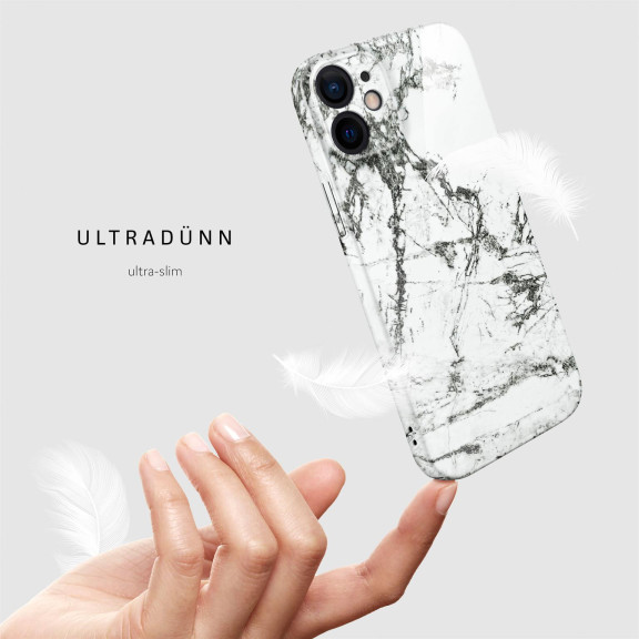 ONEFLOW Bliss Cover iPhone 12 Marmor Muster – Weiteres Produktbild 5