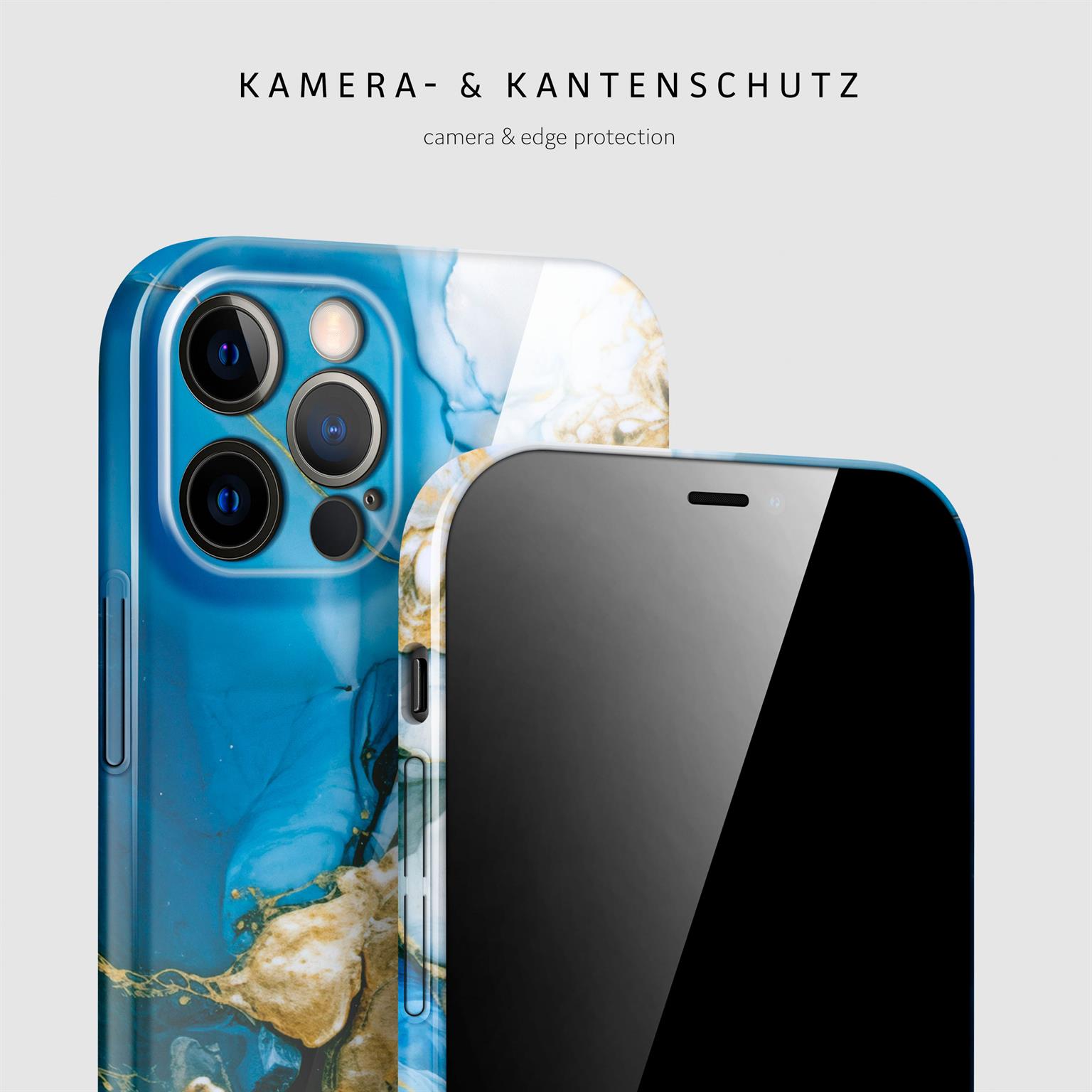 ONEFLOW Bliss Cover iPhone 12 Pro Marmor Muster – Weiteres Produktbild 2 ONEFLOW Bliss Cover iPhone 12 Pro Marmor Muster – Weiteres Produktbild 2