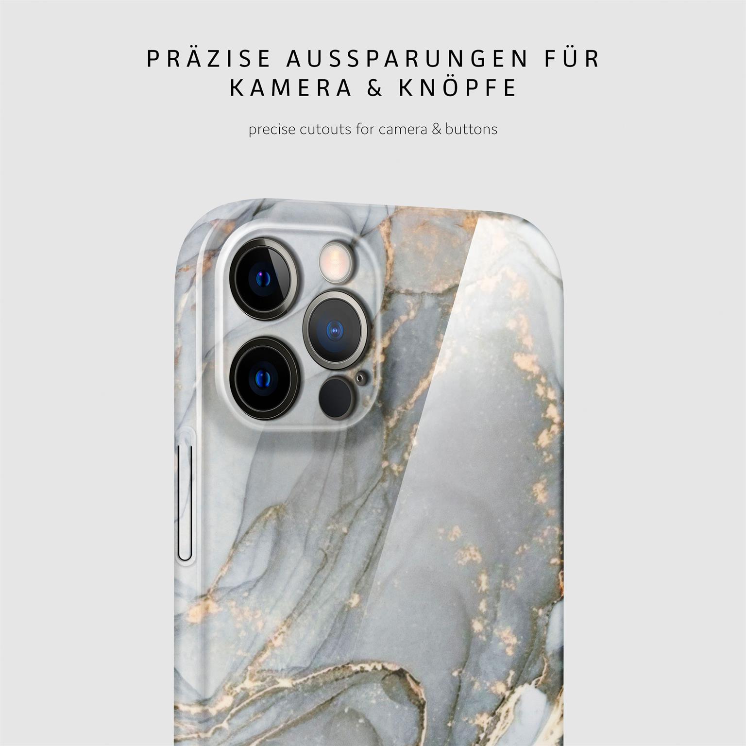 ONEFLOW Bliss Cover iPhone 12 Pro Marmor Muster – Weiteres Produktbild 6