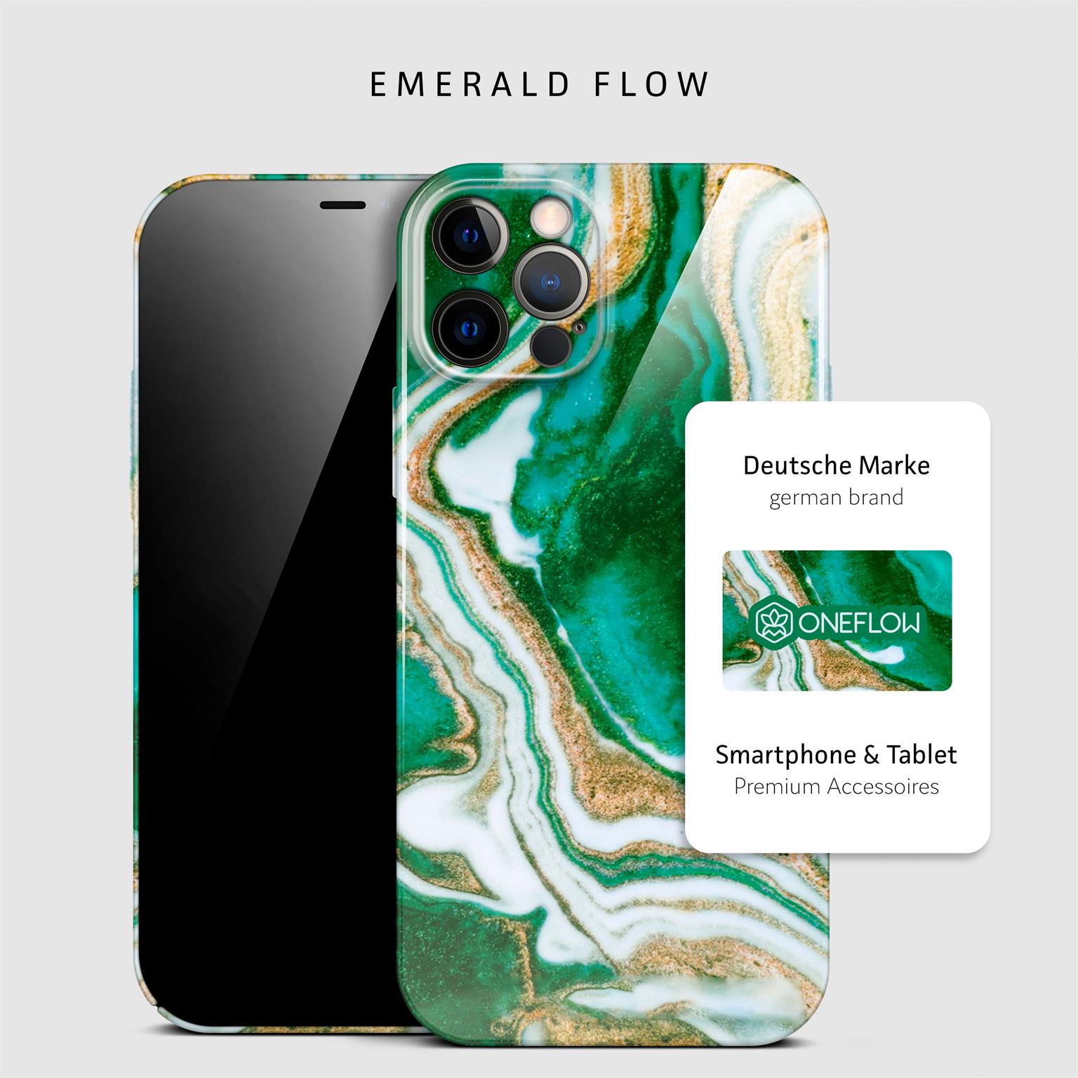 ONEFLOW Bliss Cover iPhone 12 Pro Marmor Muster – Weiteres Produktbild 3