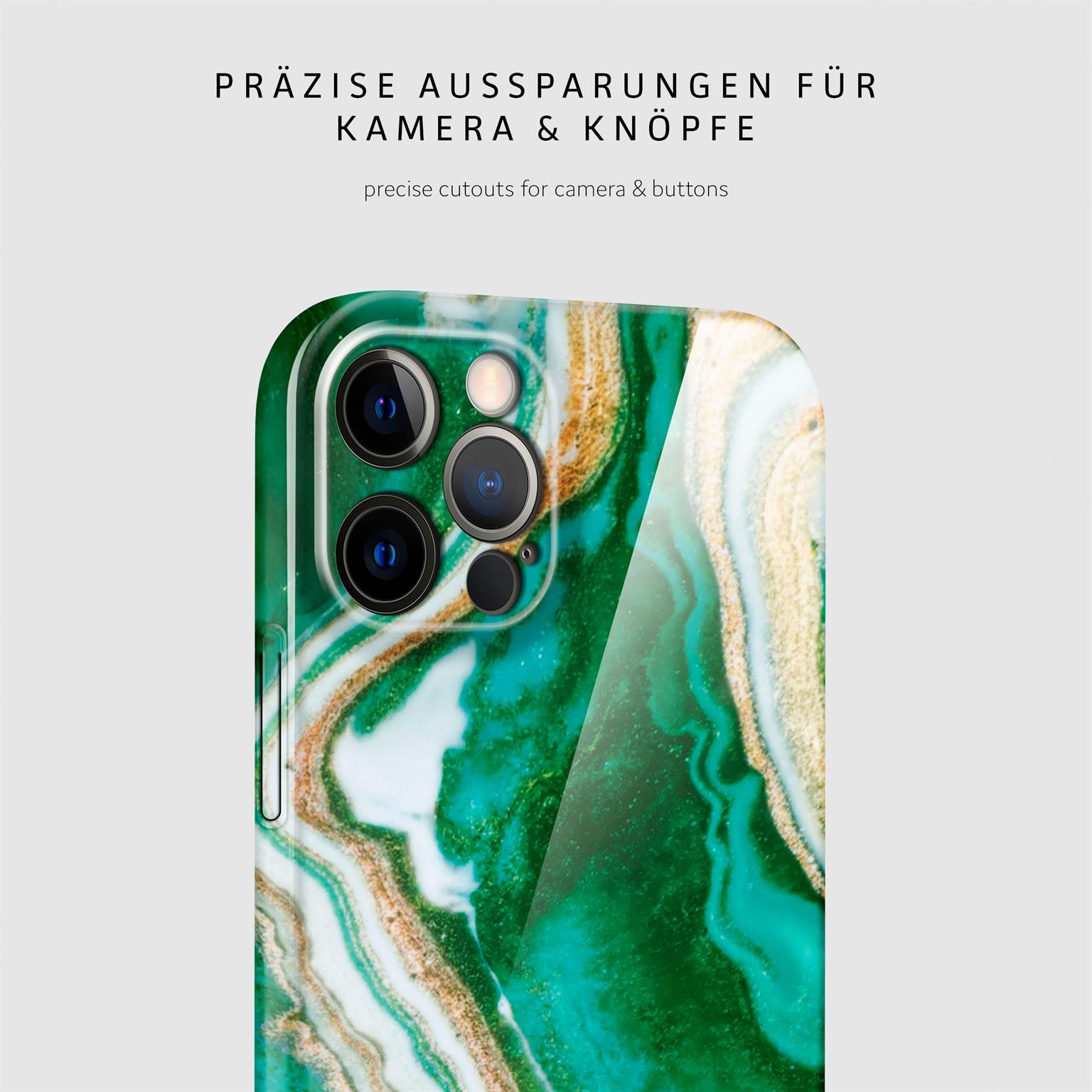 ONEFLOW Bliss Cover iPhone 12 Pro Marmor Muster – Weiteres Produktbild 6
