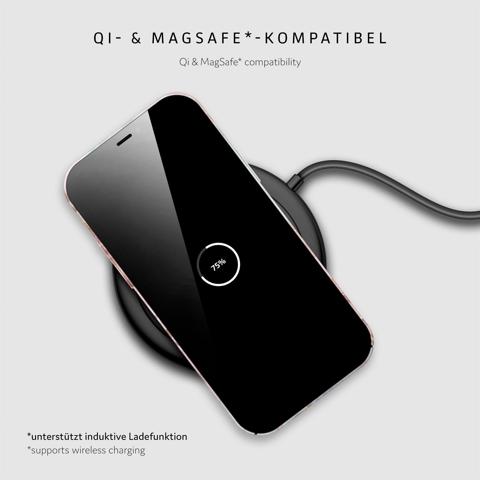 ONEFLOW Bliss Cover iPhone 12 Pro Marmor Muster – Weiteres Produktbild 5