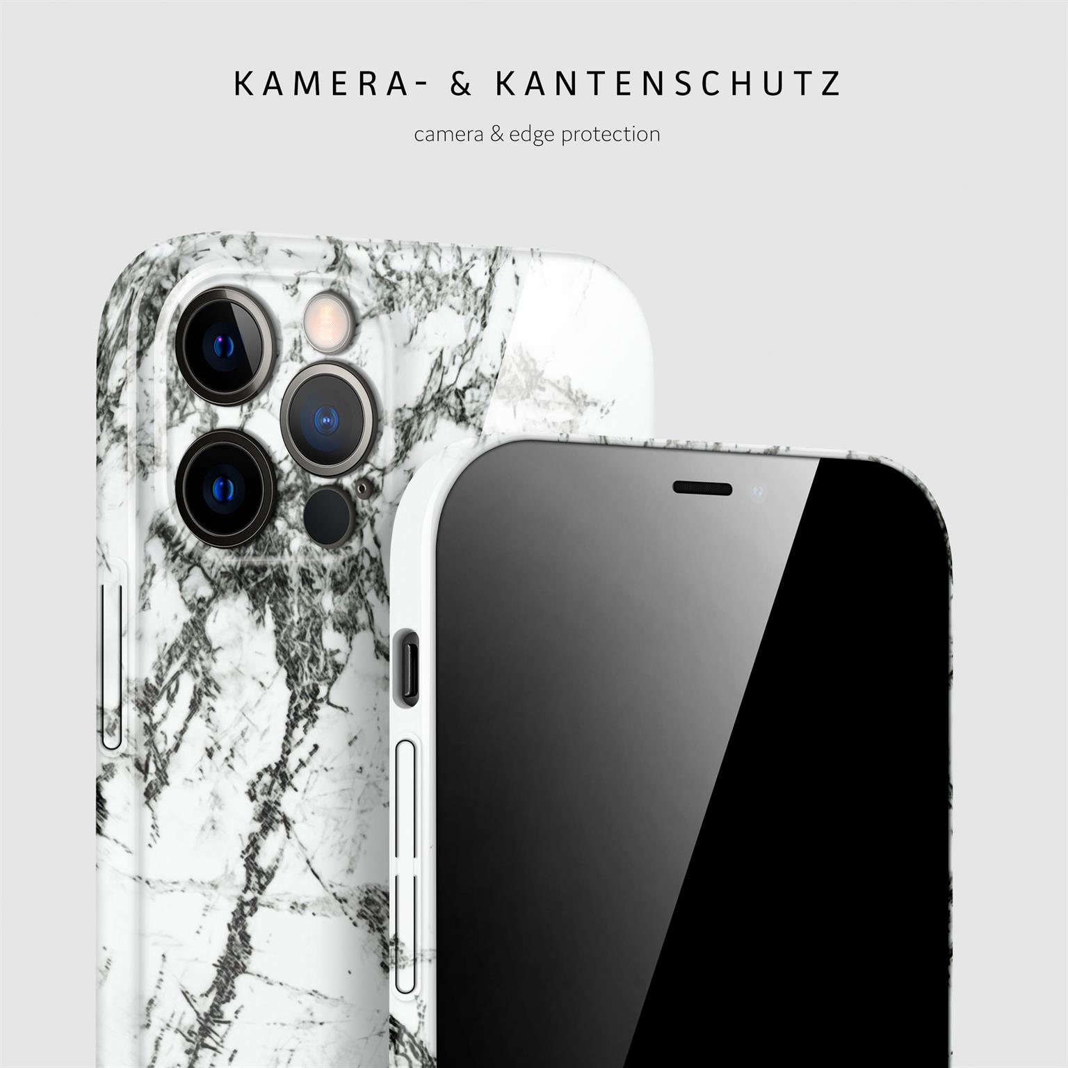 ONEFLOW Bliss Cover iPhone 12 Pro Marmor Muster – Weiteres Produktbild 1