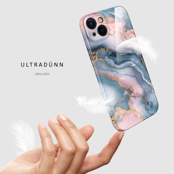 ONEFLOW Bliss Cover iPhone 13 Marmor Muster – Weiteres Produktbild 5 ONEFLOW Bliss Cover iPhone 13 Marmor Muster – Weiteres Produktbild 5