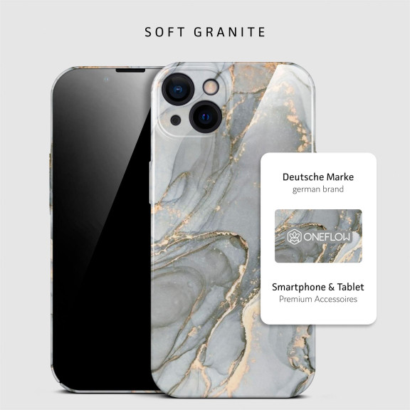 ONEFLOW Bliss Cover iPhone 13 Marmor Muster – Weiteres Produktbild 4