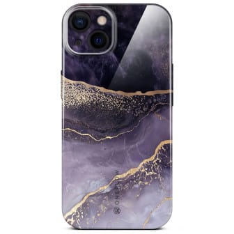 ONEFLOW Bliss Cover iPhone 13 Marmor Muster – Twilight Glow ONEFLOW Bliss Cover iPhone 13 Marmor Muster – Twilight Glow
