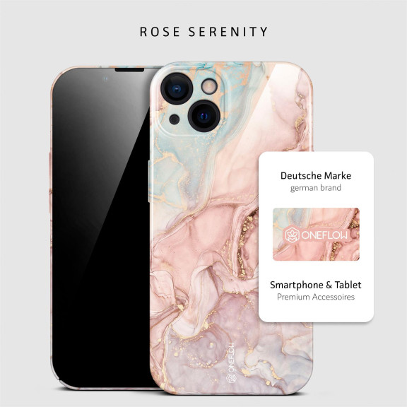 ONEFLOW Bliss Cover iPhone 13 Marmor Muster – Weiteres Produktbild 4