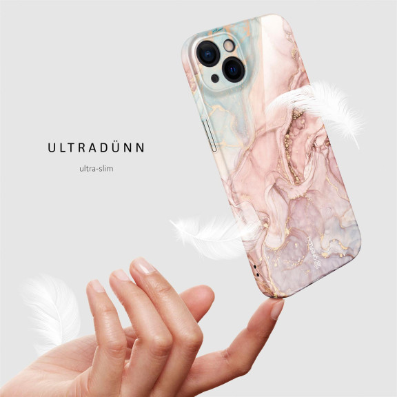 ONEFLOW Bliss Cover iPhone 13 Marmor Muster – Weiteres Produktbild 5 ONEFLOW Bliss Cover iPhone 13 Marmor Muster – Weiteres Produktbild 5