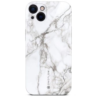 ONEFLOW Bliss Cover iPhone 13 Marmor Muster – Ivory Whisper ONEFLOW Bliss Cover iPhone 13 Marmor Muster – Ivory Whisper