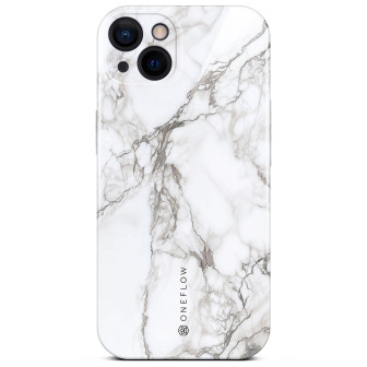 ONEFLOW Bliss Cover iPhone 13 Marmor Muster – Ivory Whisper ONEFLOW Bliss Cover iPhone 13 Marmor Muster – Ivory Whisper