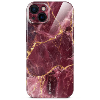ONEFLOW Bliss Cover iPhone 13 Marmor Muster – Velvet Wine ONEFLOW Bliss Cover iPhone 13 Marmor Muster – Velvet Wine