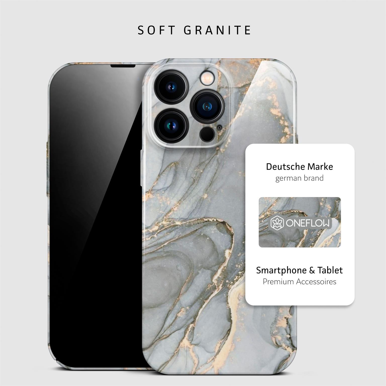 ONEFLOW Bliss Cover iPhone 14 Pro Max Marmor Muster – Weiteres Produktbild 3