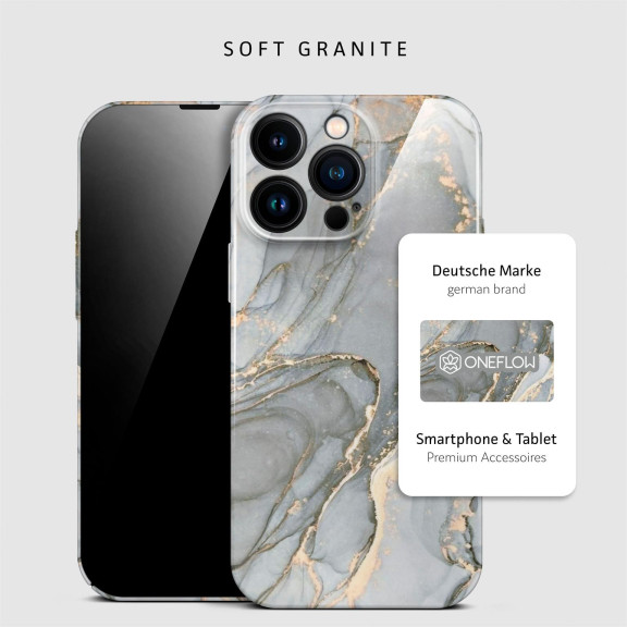 ONEFLOW Bliss Cover iPhone 14 Pro Max Marmor Muster – Weiteres Produktbild 4