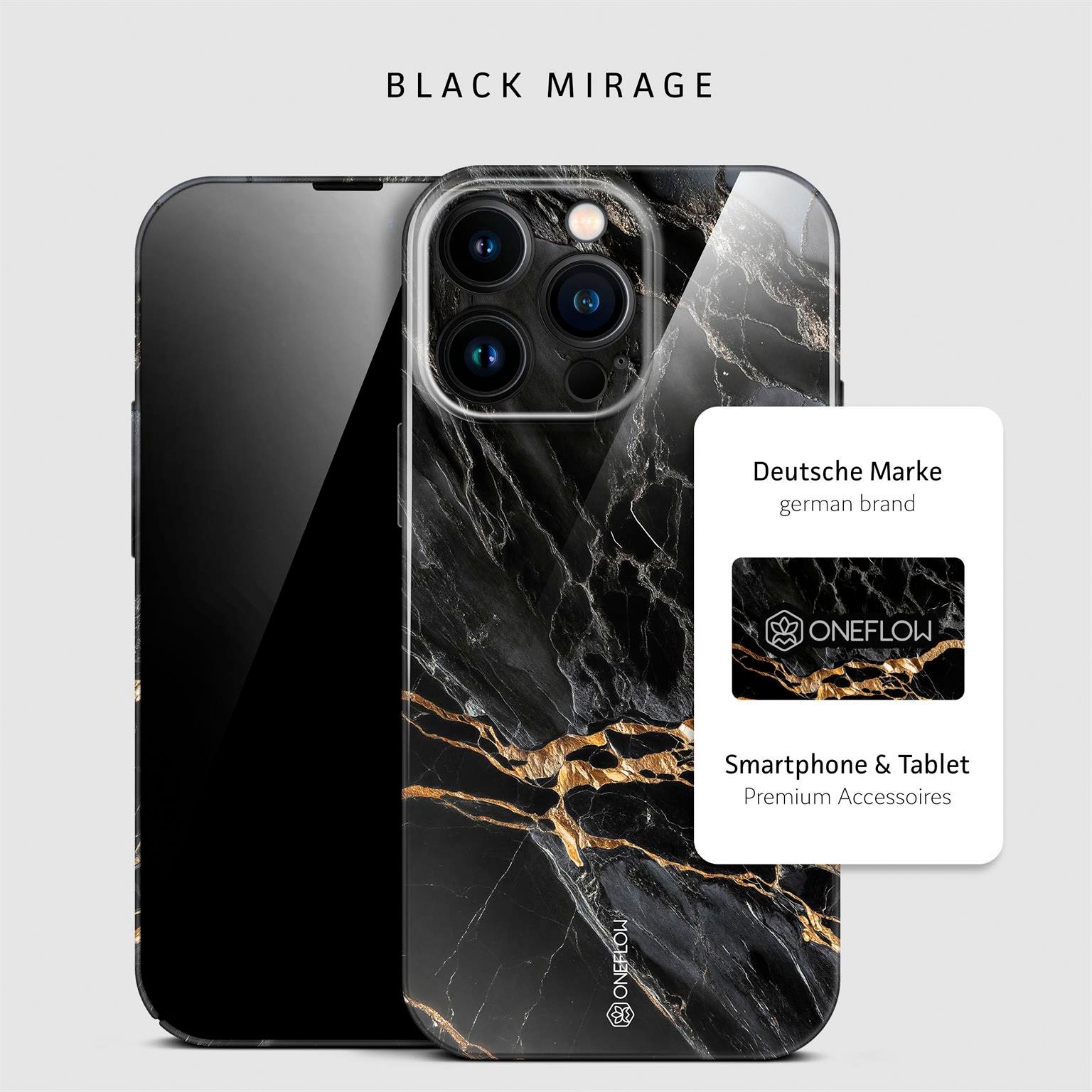 ONEFLOW Bliss Cover iPhone 14 Pro Max Marmor Muster – Weiteres Produktbild 3