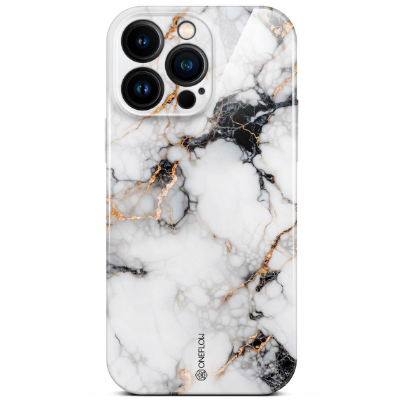 ONEFLOW Bliss Cover iPhone 14 Pro Max Marmor Muster – Weiteres Produktbild 1