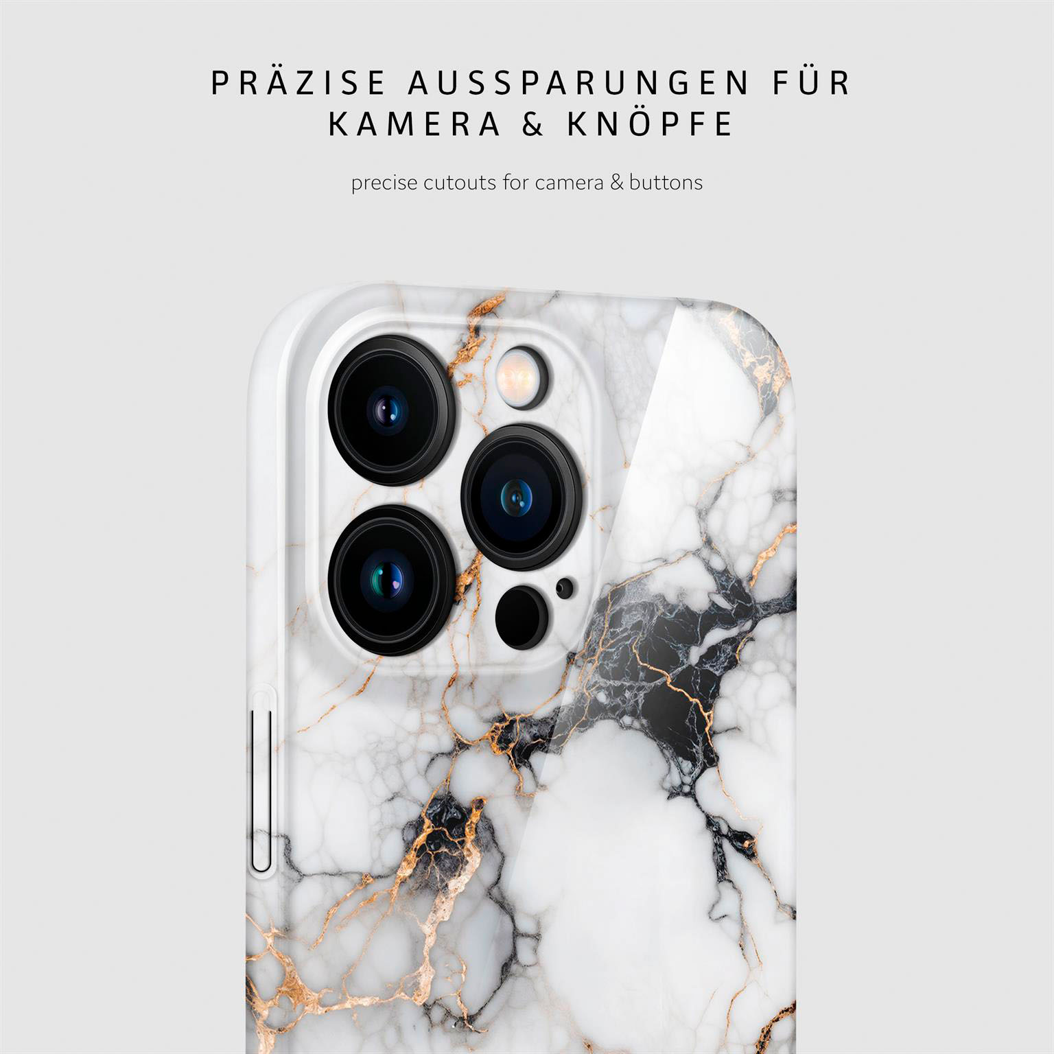 ONEFLOW Bliss Cover iPhone 14 Pro Max Marmor Muster – Weiteres Produktbild 6