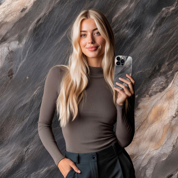 ONEFLOW Bliss Cover iPhone 14 Pro Marmor Muster – Weiteres Produktbild 3 ONEFLOW Bliss Cover iPhone 14 Pro Marmor Muster – Weiteres Produktbild 3