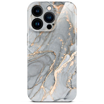 ONEFLOW ONEFLOW Bliss Cover iPhone 14 Pro Marmor Muster – Soft Granite