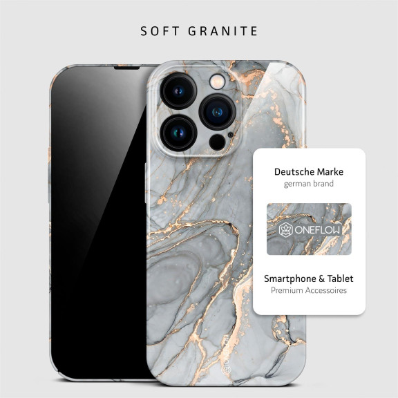 ONEFLOW Bliss Cover iPhone 14 Pro Marmor Muster – Weiteres Produktbild 4