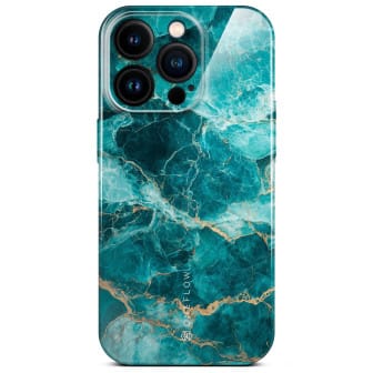 ONEFLOW Bliss Cover iPhone 14 Pro Marmor Muster – Aqua Prism ONEFLOW Bliss Cover iPhone 14 Pro Marmor Muster – Aqua Prism