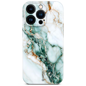 ONEFLOW ONEFLOW Bliss Cover iPhone 14 Pro Marmor Muster – Jade Cascade