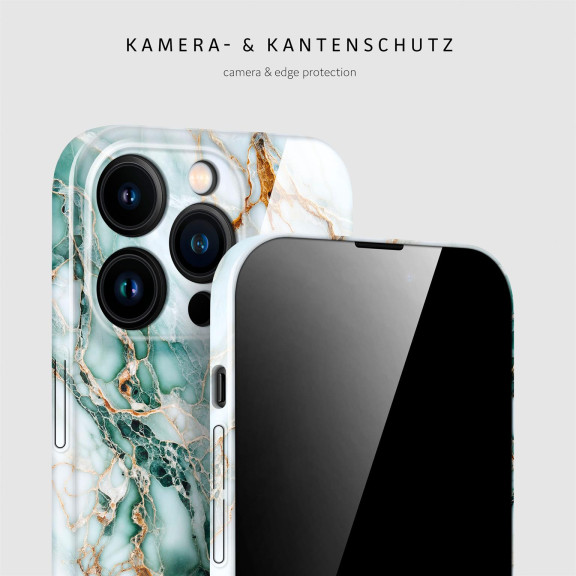 ONEFLOW Bliss Cover iPhone 14 Pro Marmor Muster – Weiteres Produktbild 2