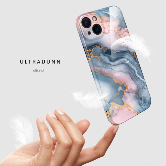 ONEFLOW Bliss Cover iPhone 14 Marmor Muster – Weiteres Produktbild 5 ONEFLOW Bliss Cover iPhone 14 Marmor Muster – Weiteres Produktbild 5