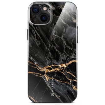 ONEFLOW Bliss Cover iPhone 14 Marmor Muster – Black Mirage ONEFLOW Bliss Cover iPhone 14 Marmor Muster – Black Mirage