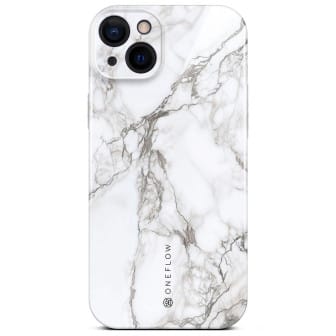 ONEFLOW Bliss Cover iPhone 14 Marmor Muster – Ivory Whisper ONEFLOW Bliss Cover iPhone 14 Marmor Muster – Ivory Whisper