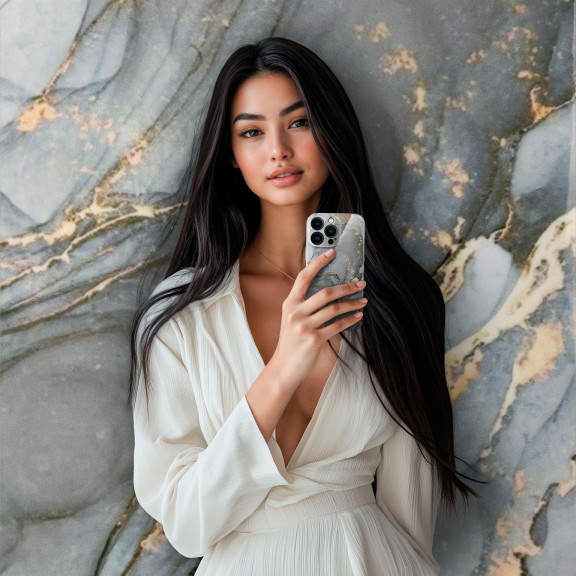 ONEFLOW Bliss Cover iPhone 15 Pro Max Marmor Muster – Weiteres Produktbild 3 ONEFLOW Bliss Cover iPhone 15 Pro Max Marmor Muster – Weiteres Produktbild 3