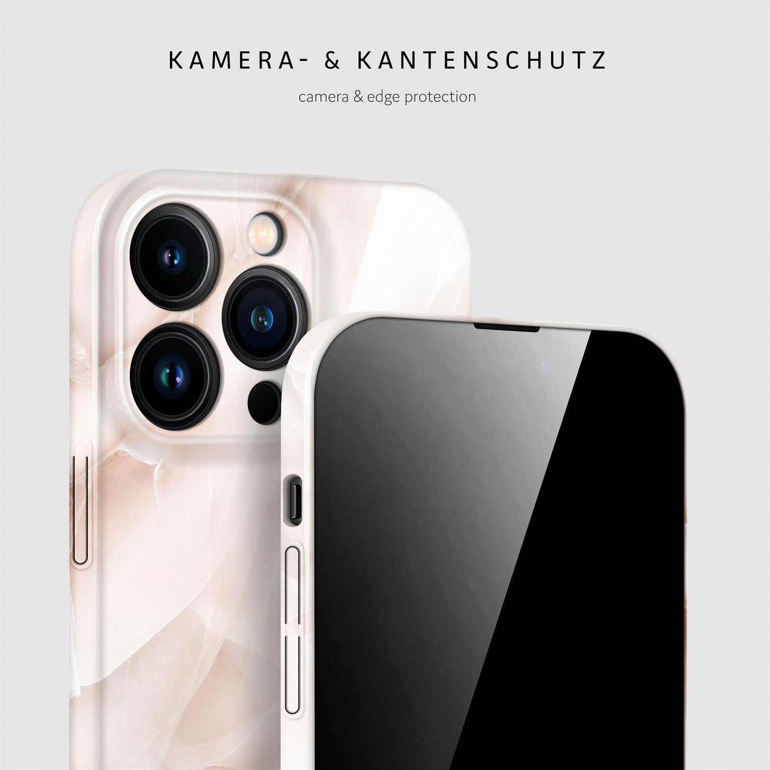 ONEFLOW Bliss Cover iPhone 15 Pro Max Marmor Muster – Weiteres Produktbild 2