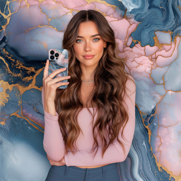 ONEFLOW Bliss Cover iPhone 15 Pro Marmor Muster – Weiteres Produktbild 3 ONEFLOW Bliss Cover iPhone 15 Pro Marmor Muster – Weiteres Produktbild 3