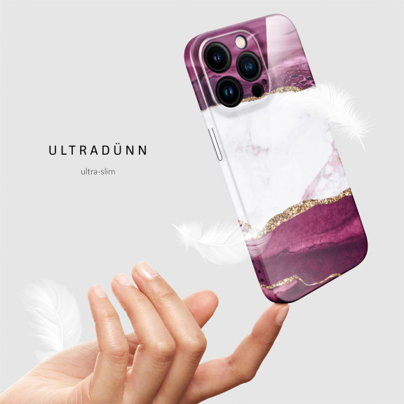 ONEFLOW Bliss Cover iPhone 15 Pro Marmor Muster – Weiteres Produktbild 5